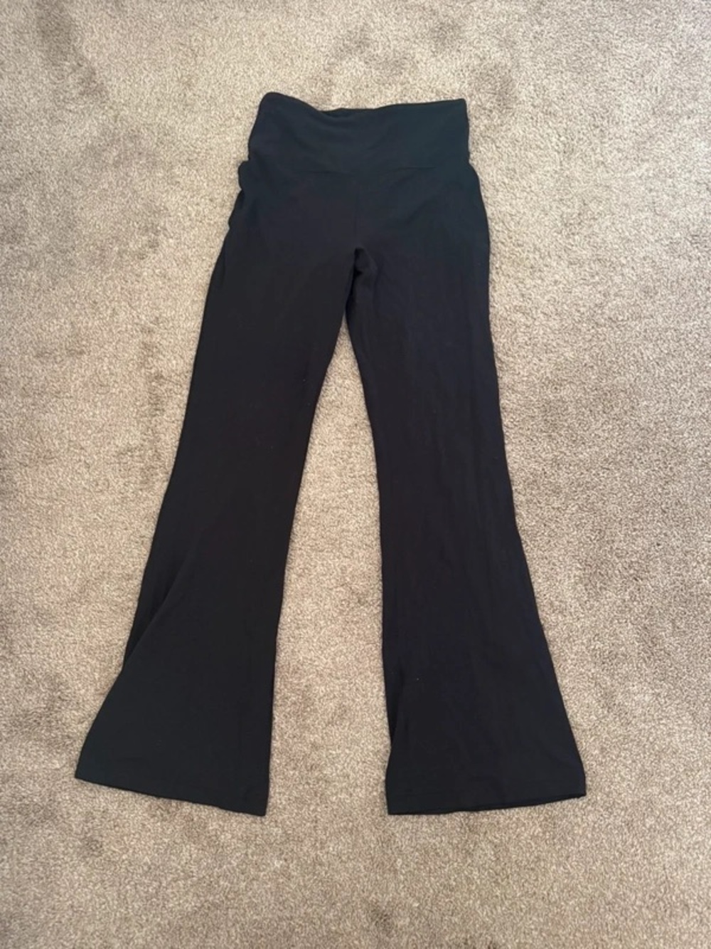 Lululemon Black Women's Stretch Flare Yoga Pants